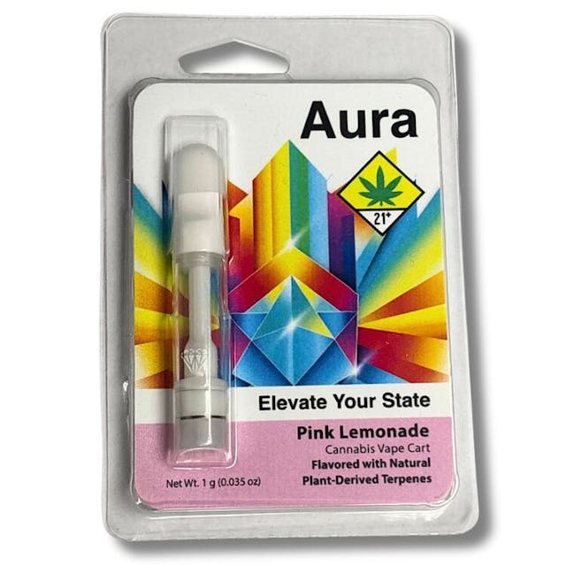 Aura - Aura Vape Cartridge - Pink Lemonade - Mixed - 1g