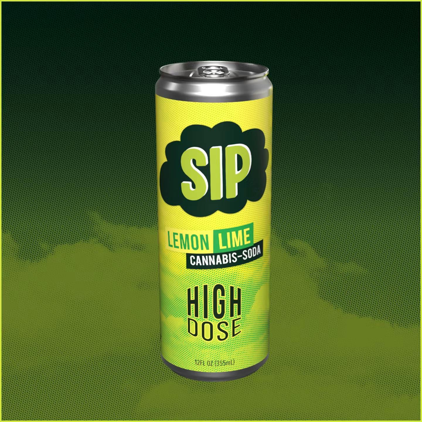 SIP - High Dose Soda 25mg - Lemon Lime