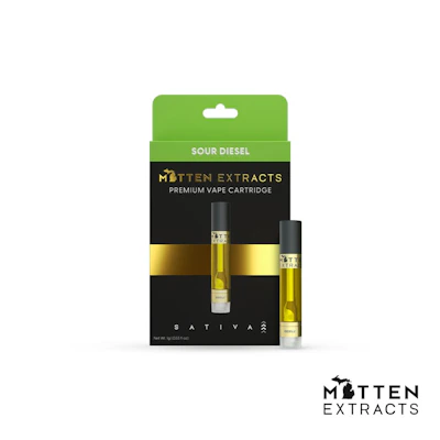 Mitten Extracts - 1g Cart - Sour Diesel (S)