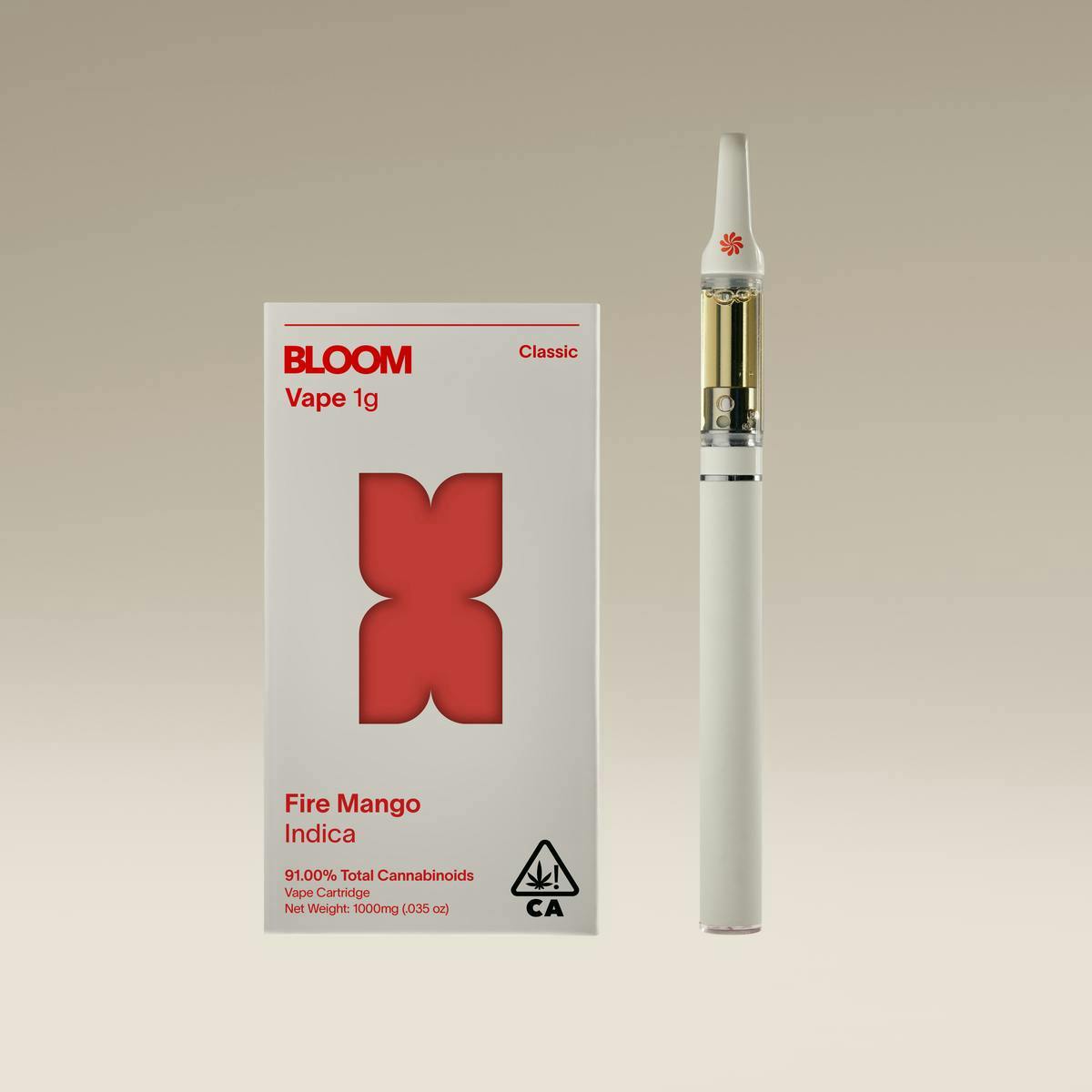 BLOOM Vape Cart Fire Mango Classic