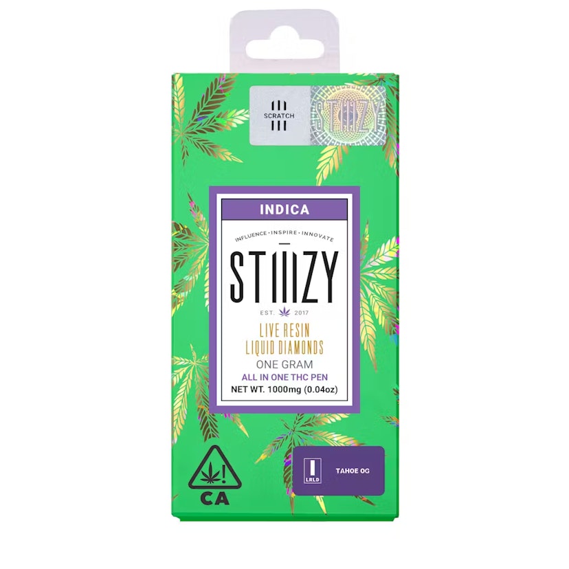 Stiiizy Liquid Diamond Disposable | Tahoe OG