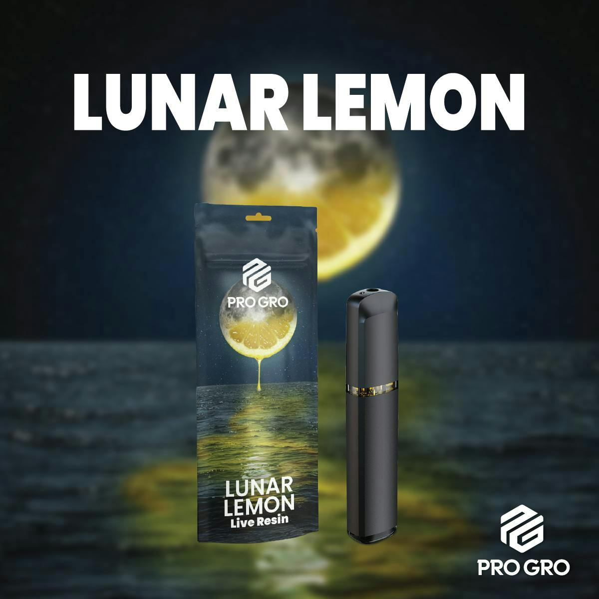 lunar disposable vape pen BAMN Lemon 1g Live Resin Colour:Carbon fiber black Berry Green - Strawberry Draw Activated Vape