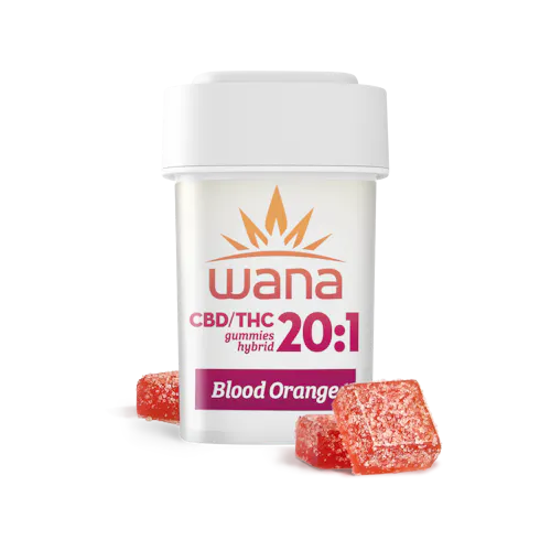 Sour 20:1 Blood Orange [20pk] (400mg/20mg THC)-1