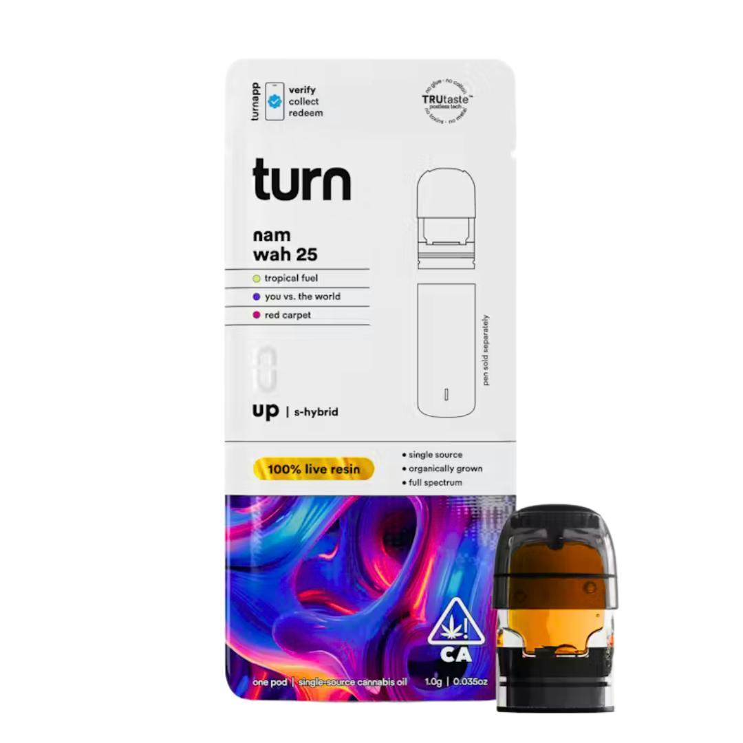 NAM WAH #25 LIVE RESIN TURN UP POD-0