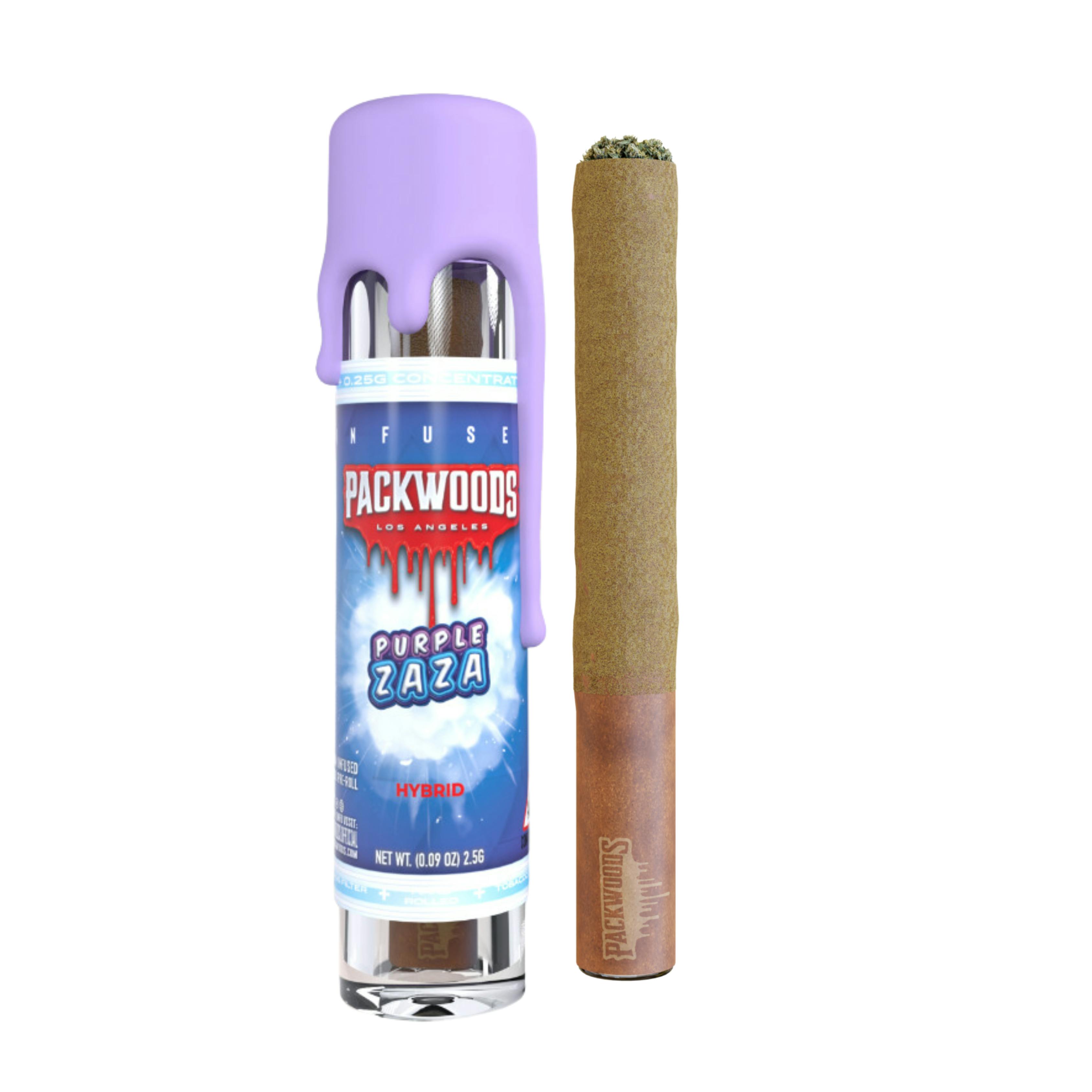 PACKWOODS Infused Blunt | Purple Zaza | Hybrid Marijuana for Sale ...