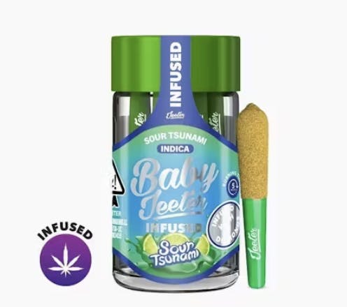 Photo of Sour Tsumani Baby Jeeter Infused Pre-Roll 5-pack | 2.5g