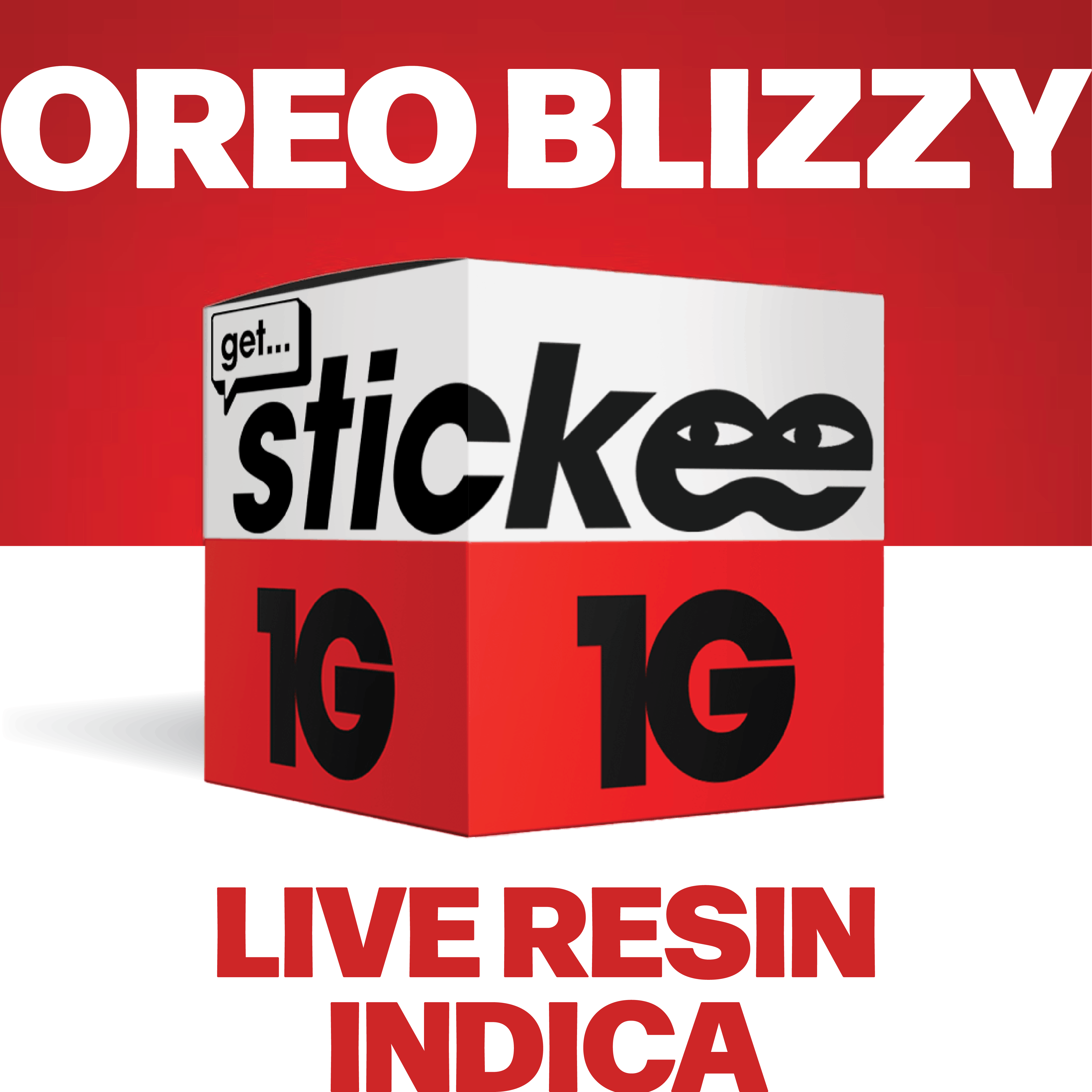 STICKEE | Oreo Blizzy | 1G | Live Resin Concentrate