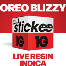 STICKEE | Oreo Blizzy | 1G | Live Resin Concentrate