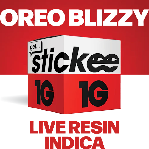 STICKEE | Oreo Blizzy | 1G | Live Resin Concentrate