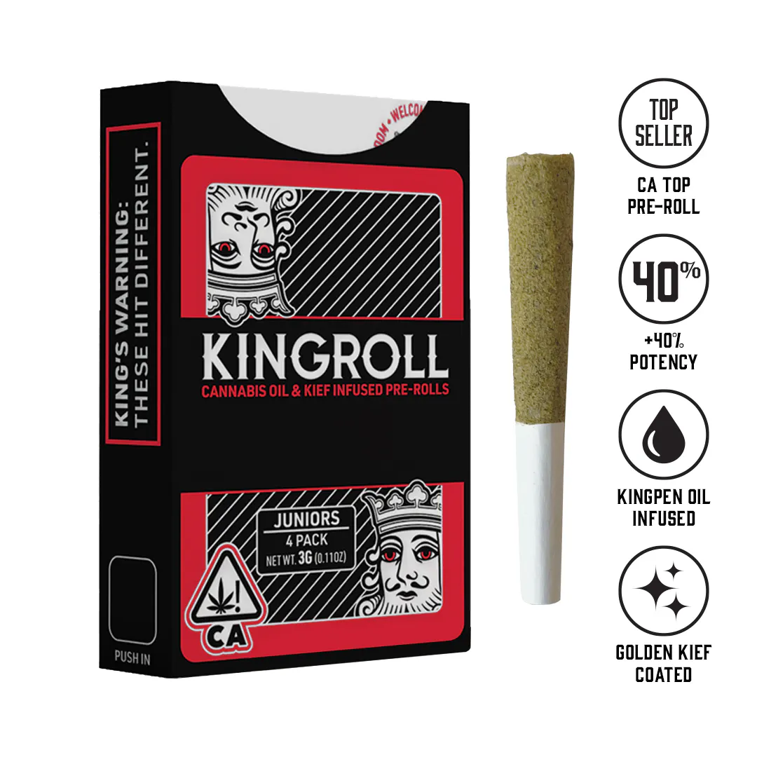 Kingroll Jr's: Watermelon Z x Cannalope Kush - 3g Infused Preroll