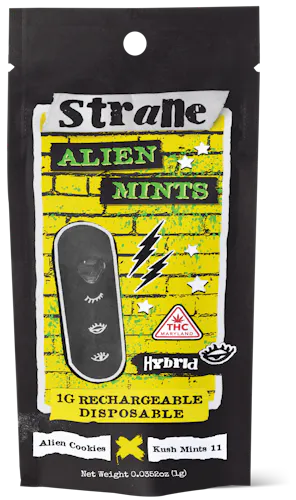 Alien Mints All-In-One Live Terpene Distillate Disposable | 1g-1