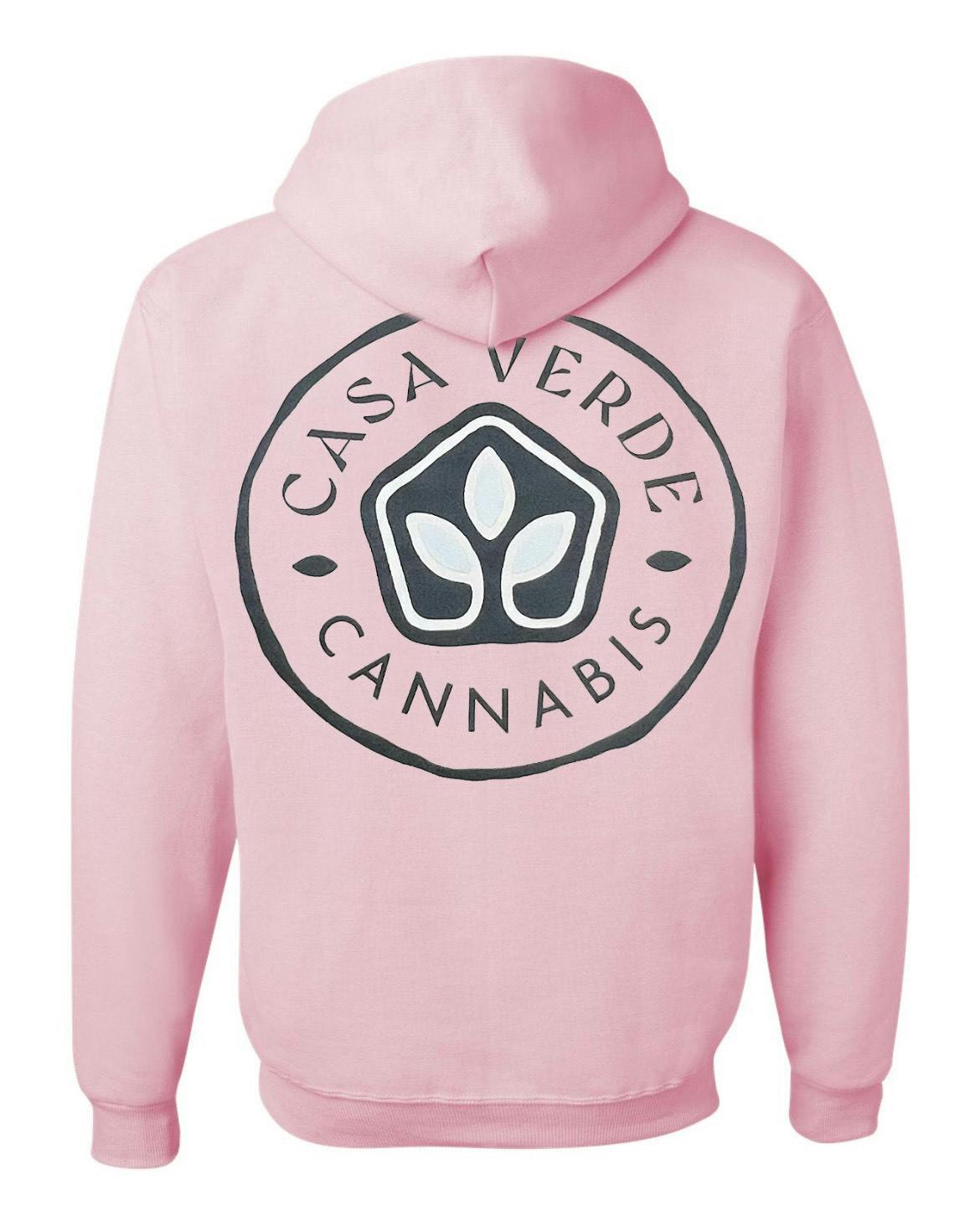 Photo of Casa Verde Men’s Cut Pink Hoodie