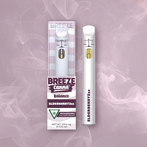 Elderberryzzz - Balance 1g PLUS Disposable Device — BREEZE Canna