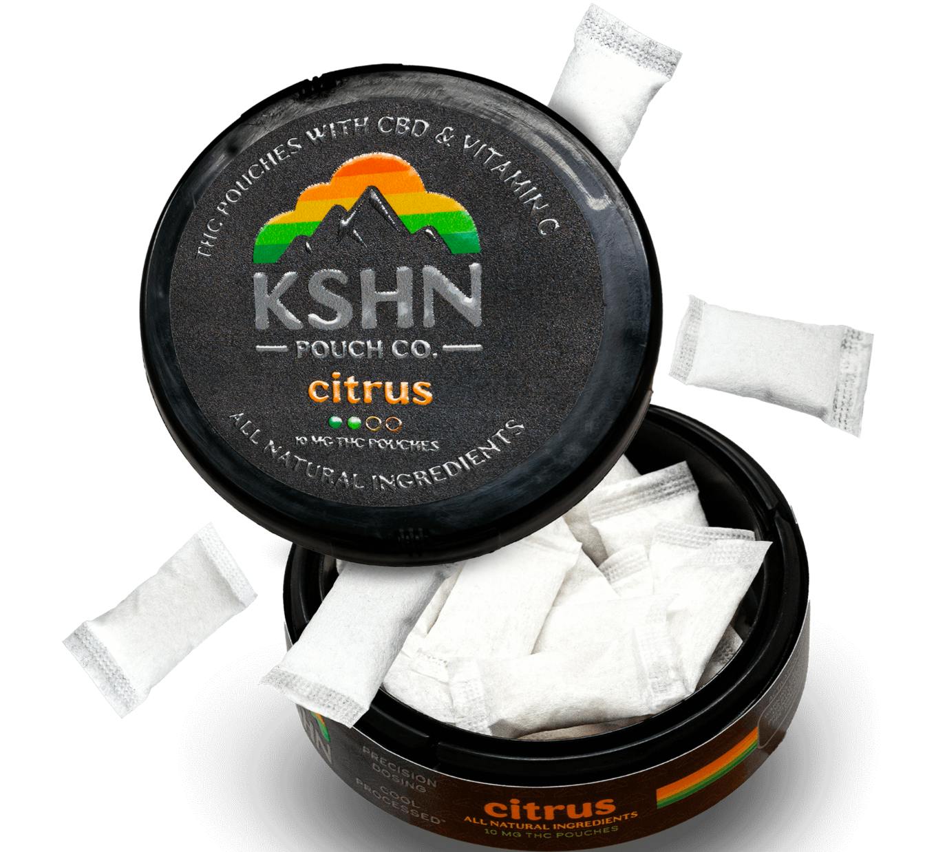 Buy KSHN Cinnamon 200mg THC Pouches 20 Pack By KSHN Online