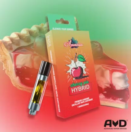 Amnesia - 1g Cart - Cherry Pie