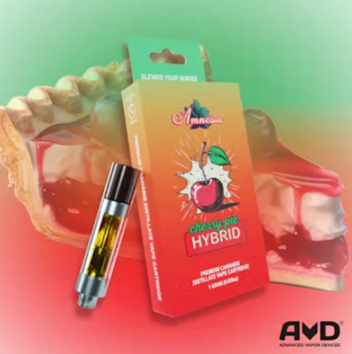 Amnesia - 1g Cart - Cherry Pie