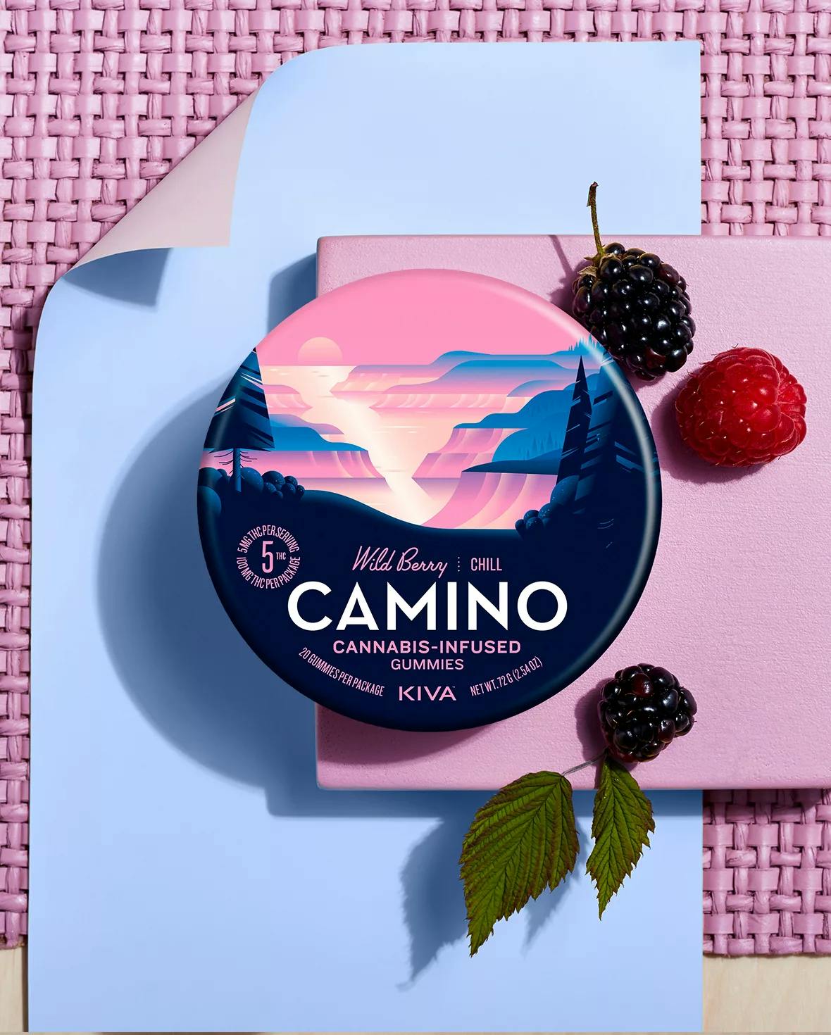 Camino- Chill Gummy 20pk- Wild Berry