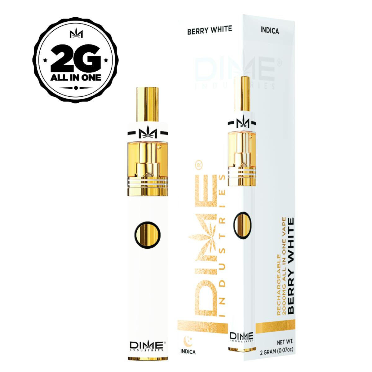 Image of Berry White | 2g All-in-One Disposable Cartridge