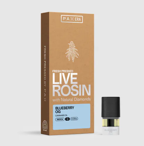 Live Rosin with Diamonds | Blueberry OG 0.5g | Pod-2