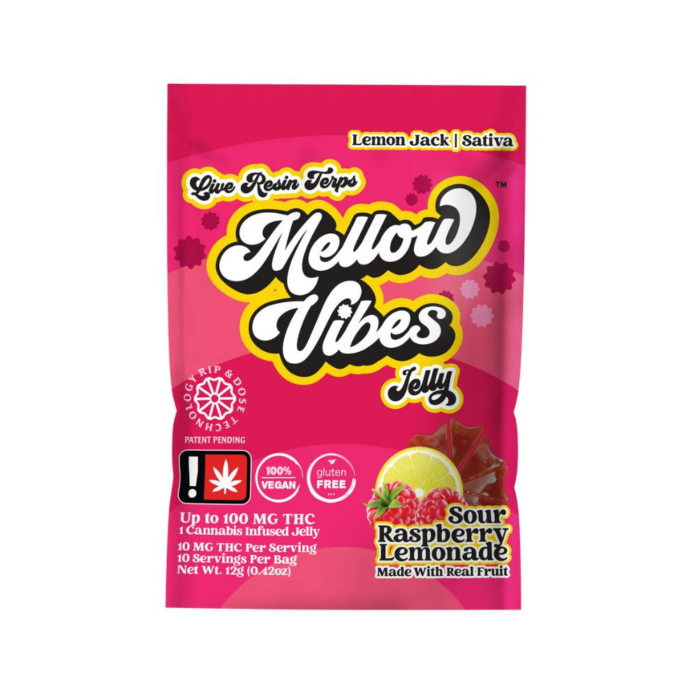 Mellow Vibes - Raspberry Lemonade (100MG)