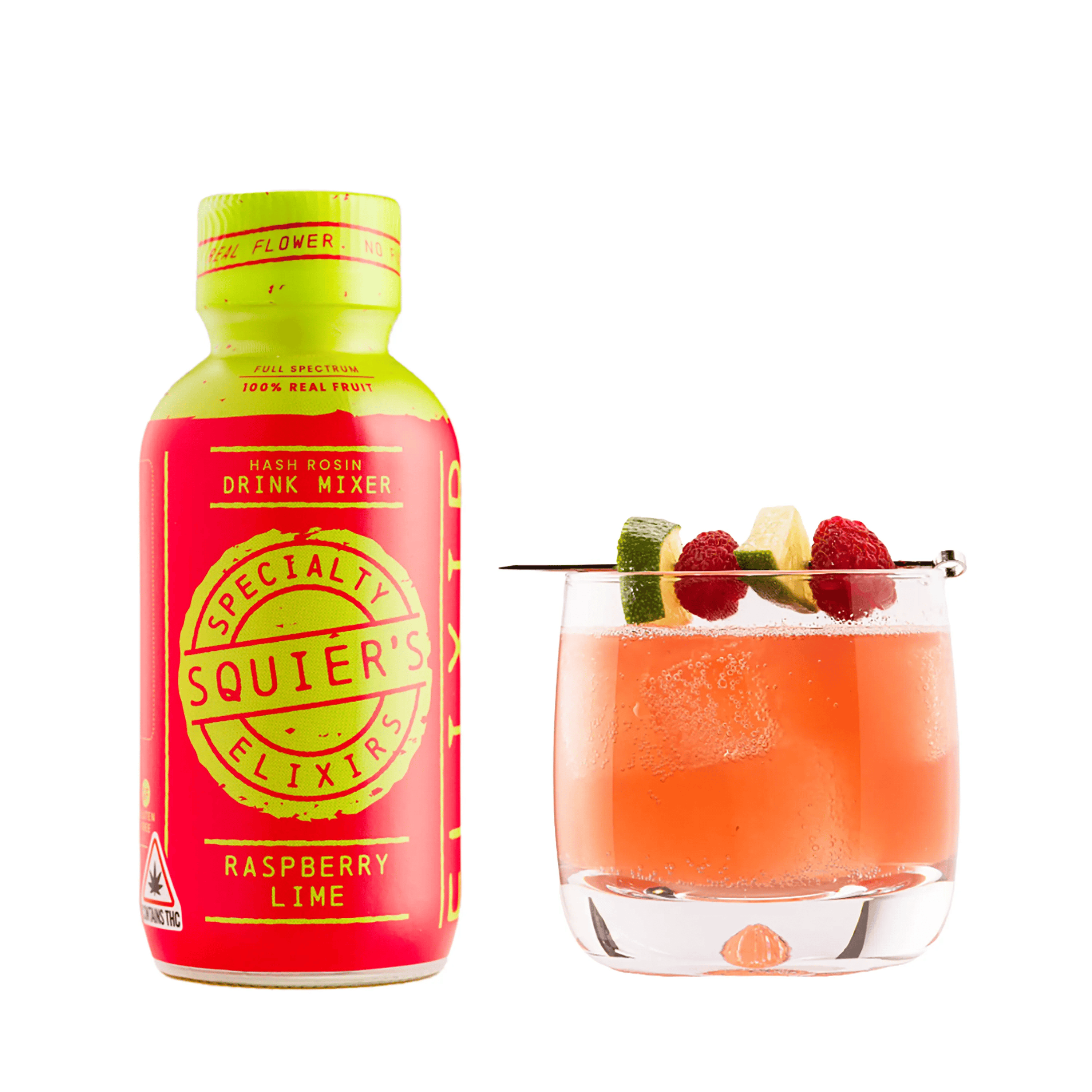 Product Raspberry Lime | Hash Rosin Elixir 5oz