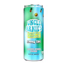 Uncle Arnie's - 100mg Soda - Pineapple Paradise - EDIBLES by Uncle Arnie's at King of Budz