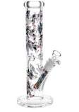Pulsar Design Series Straight Tube Glass Water Pipe Bigfoot Stroll