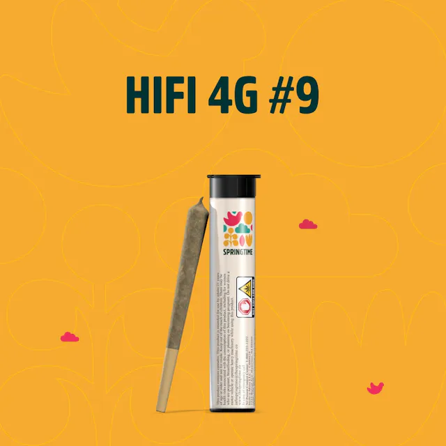 Springtime Pre-Roll HiFi 4G 1g (sativa, singles)