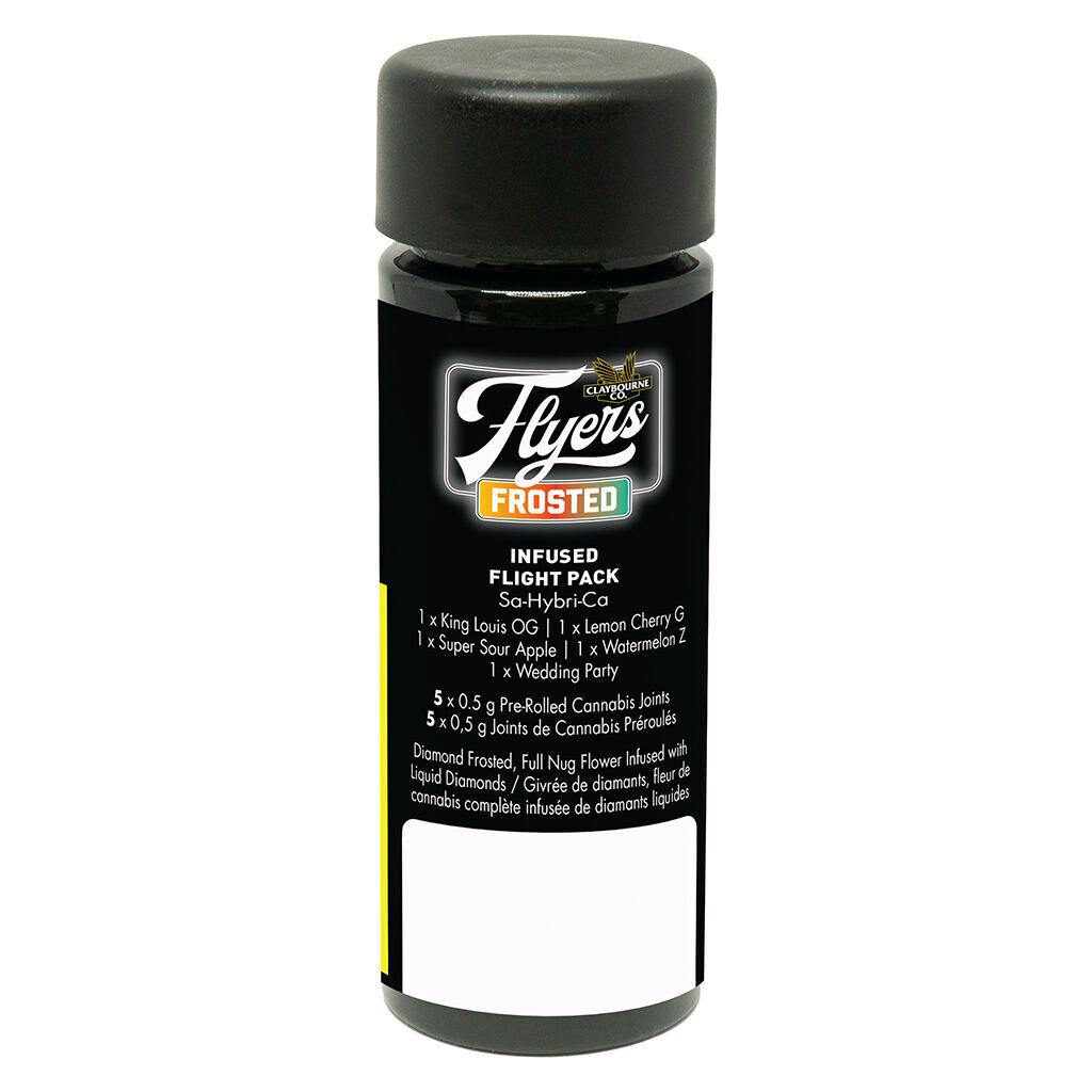 Claybourne - Flyers Frosted Infused Flight Pack PRJs - 5x0.5g