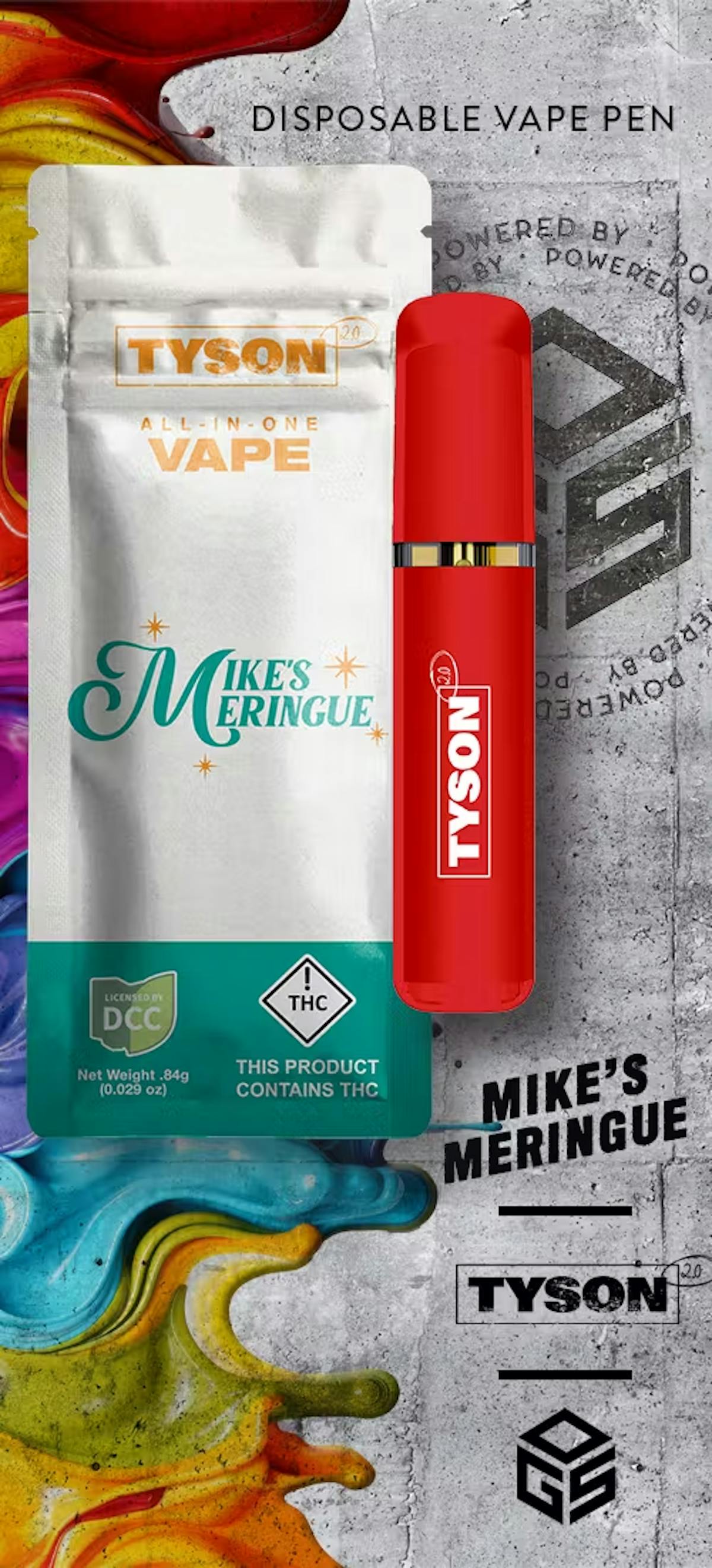 Photo of Mike’s Meringue Disposable | 1g