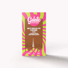 Gelato Last Bite - 200mg Cannabis Infused Dubai Chocolate Bar - Milk Chocolate Caramel