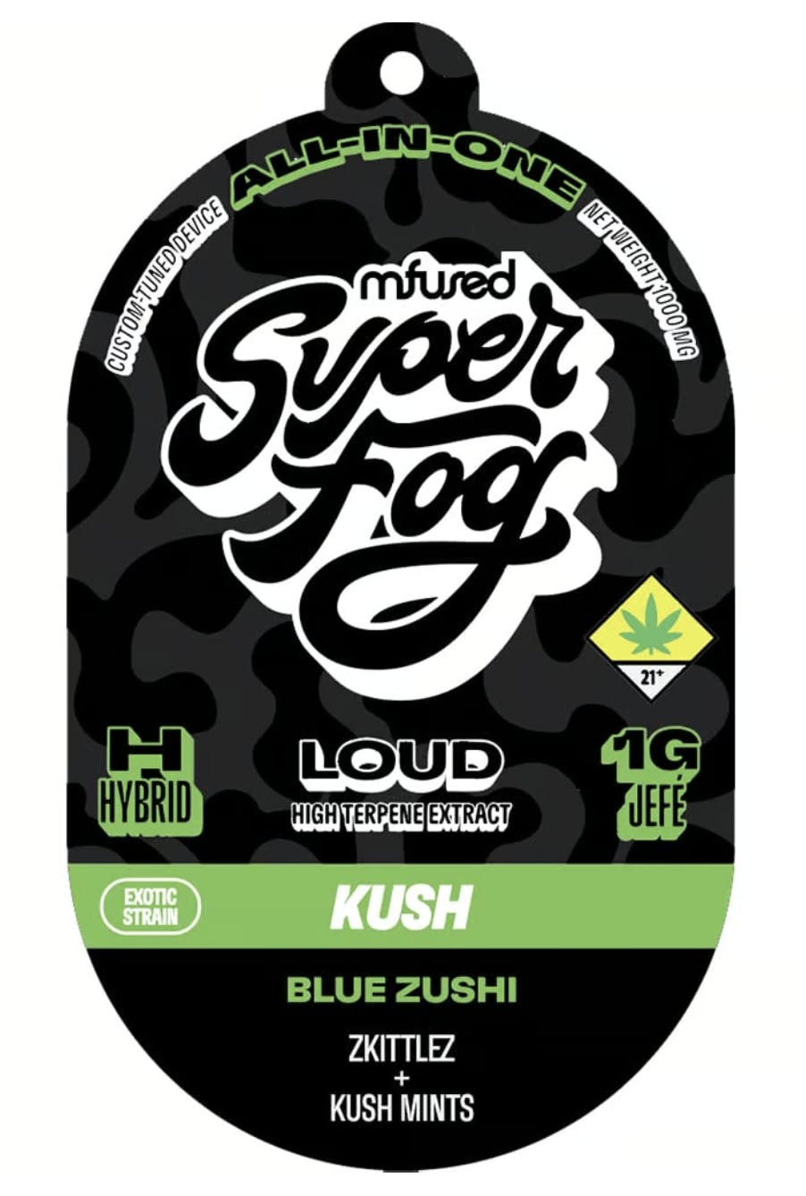 Mfused | Loud Jefe 1g Vape | Blue Zushi