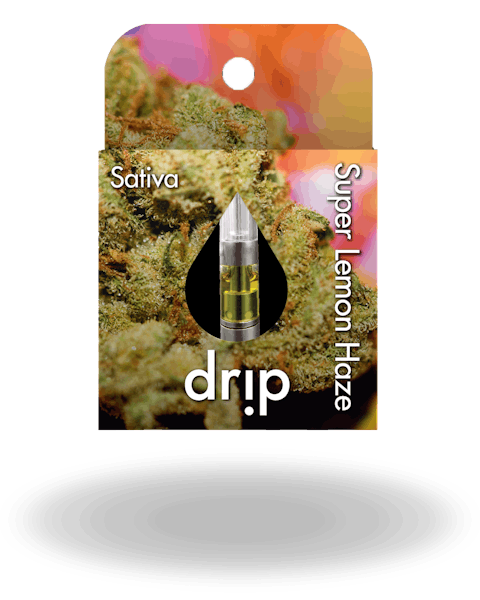Product: Drip | Super Lemon Haze Distillate Cartridge | 1g