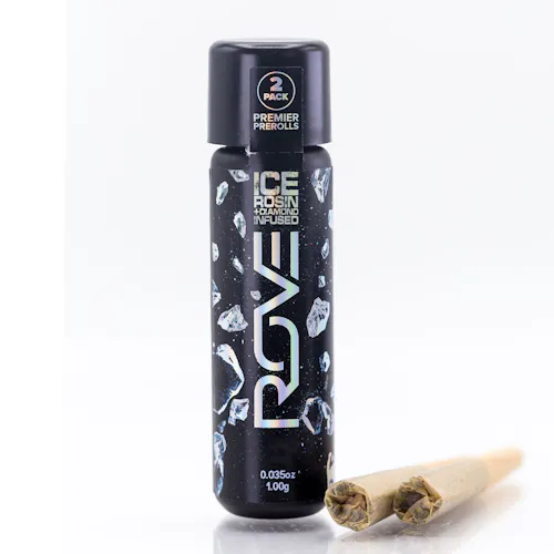 Rove Super Lemon Haze 0.5g Ice Packs Infused Pre-Roll 2pk (1g)-active