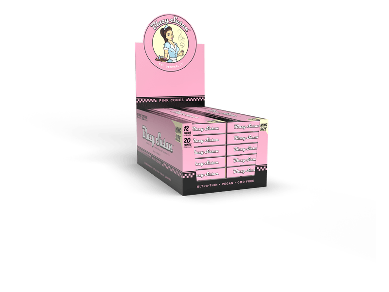 Product Blazy Susan King Pink Cones 20ct
