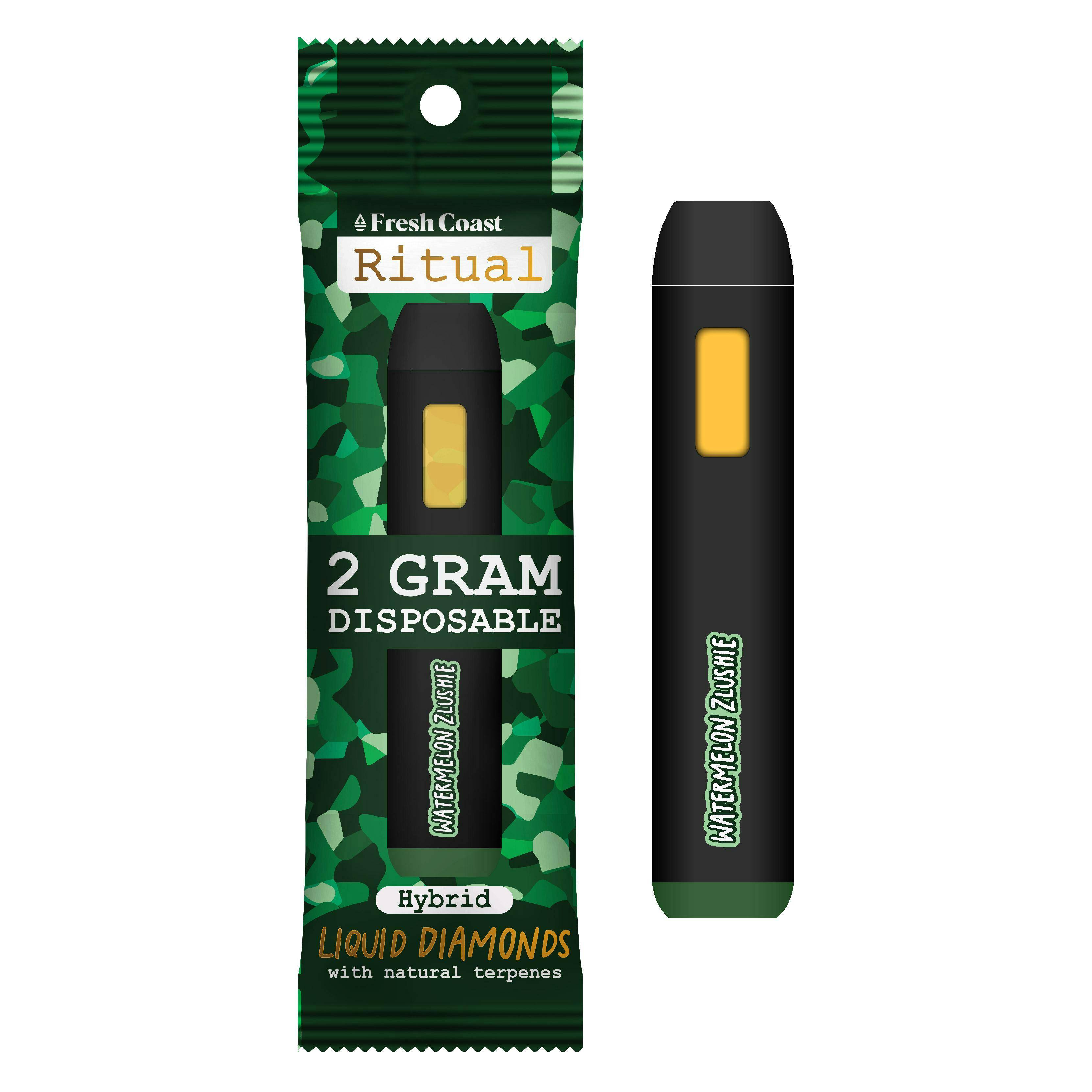 vape für weed Ritual Watermelon Zlushie All-In-One Liquid Diamonds Vape | 2g
