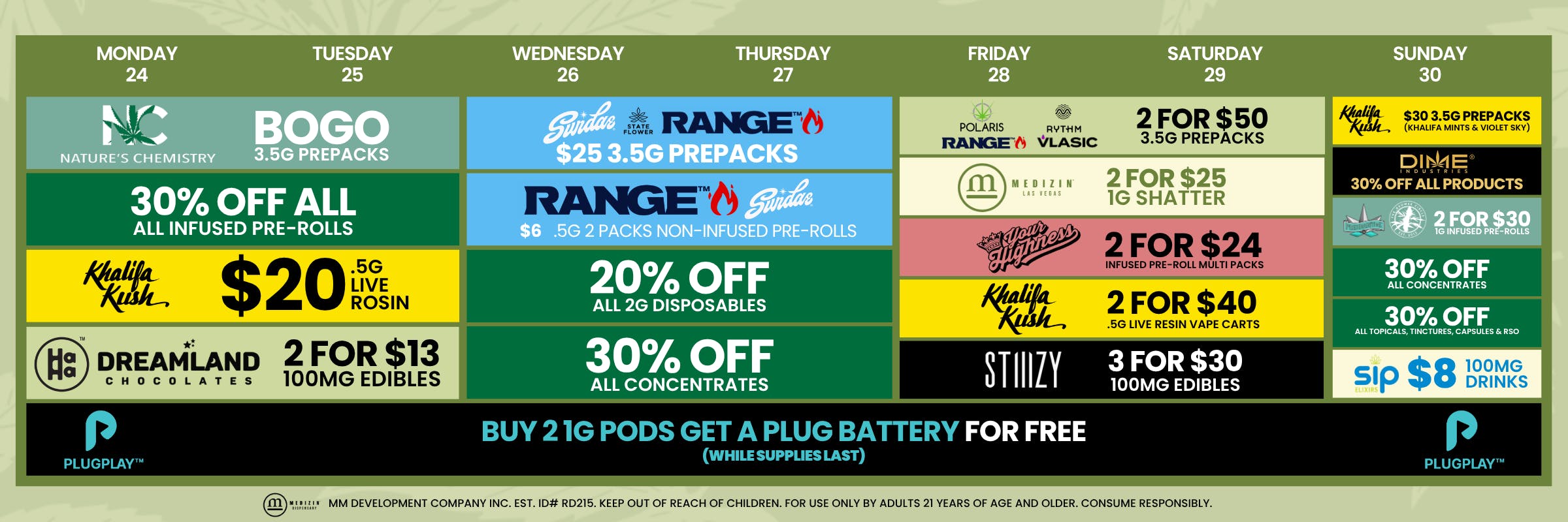 8/24-8/30 Medizin deals 