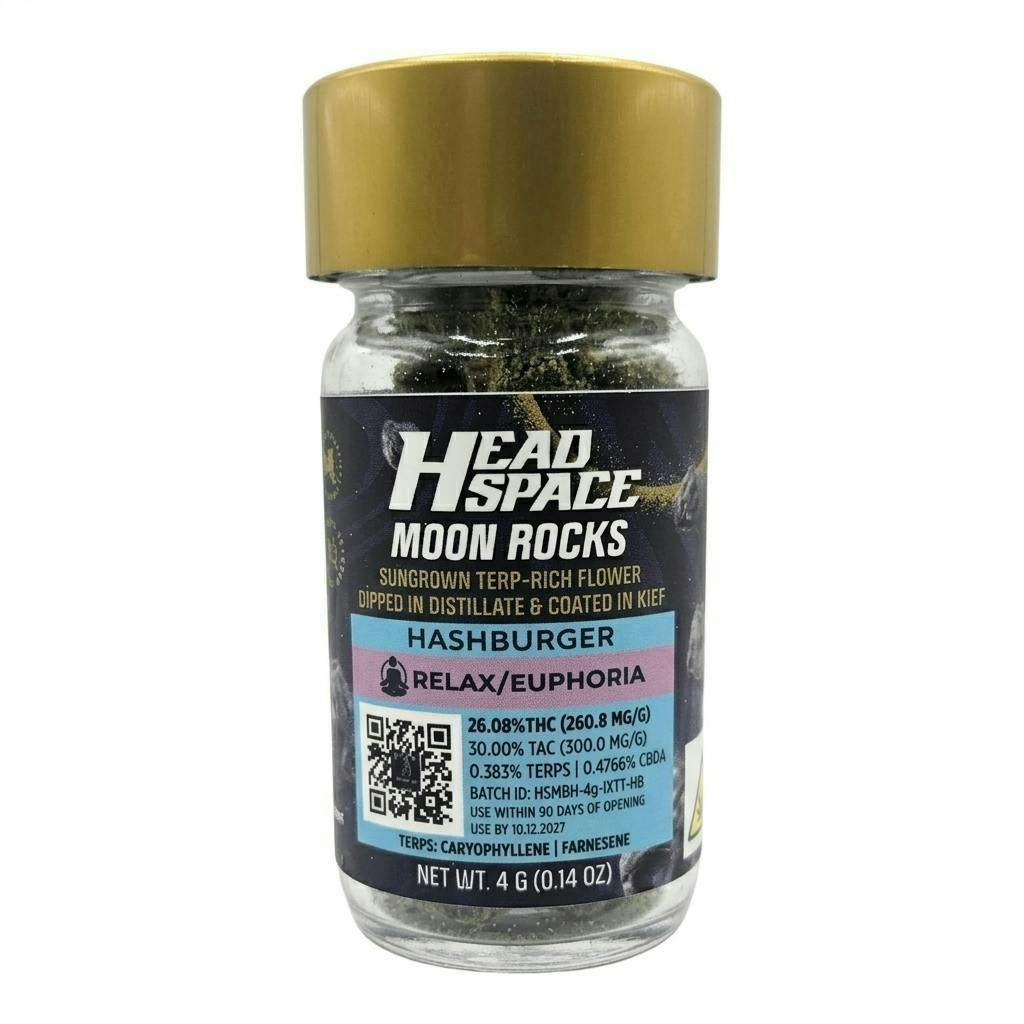 Product Head Space | Hashburger | 4g  Moonrocks | Infused Flower | A02
