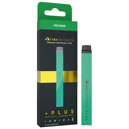 Mitten Extracts OG Kush Disposable Vape Rec-1