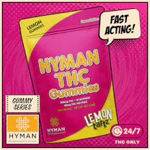 Hyman - 200mg Gummies - Lemon Tartz (All Day)