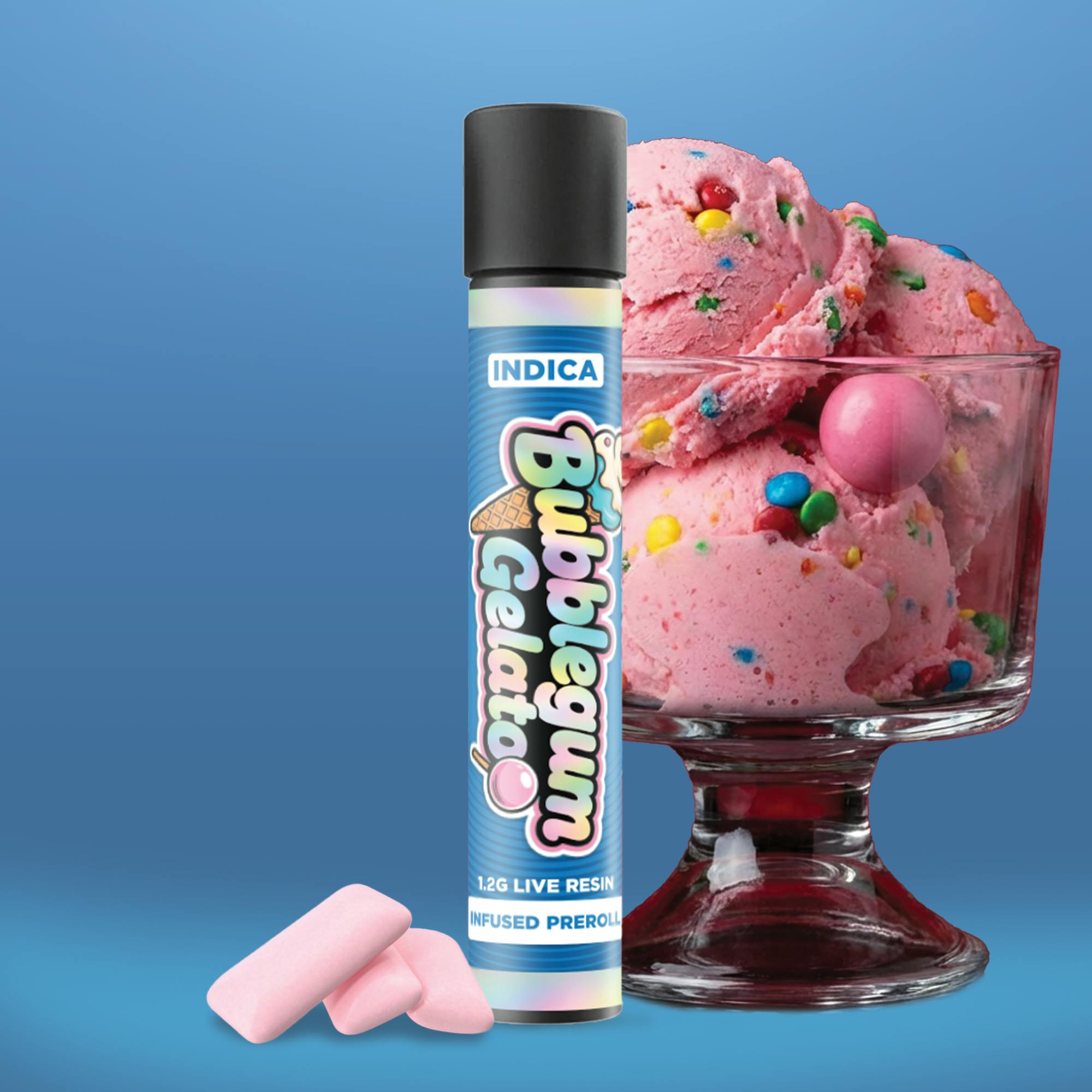 Fresh Canna - Live Resin Infused Preroll - - Indica - **BUBBLEGUM GELATO** (4/$25)