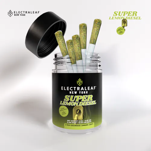 Electraleaf Super Lemon Diesel Preroll 0.5g 5pk-1