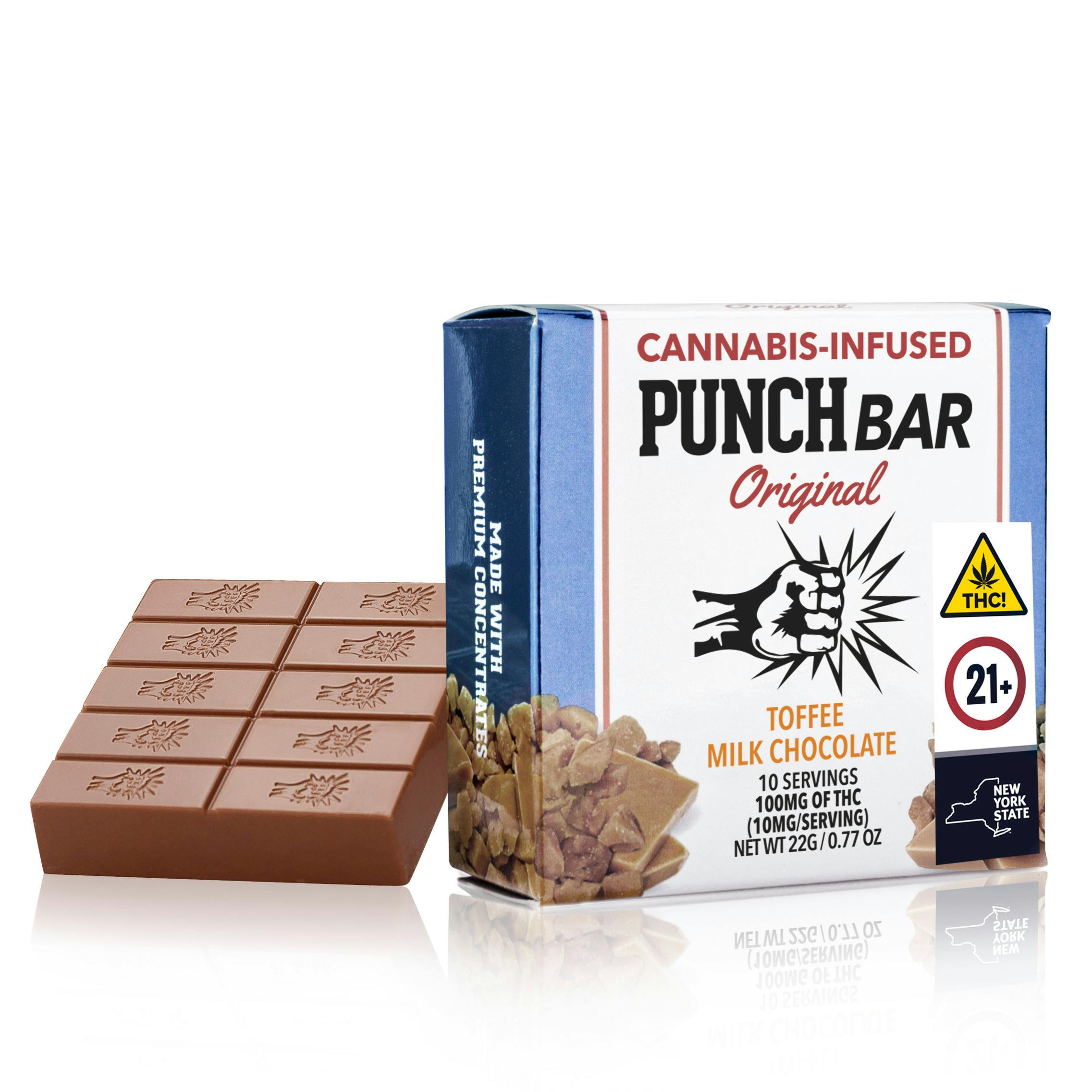 Toffee Milk Chocolate - 100mg