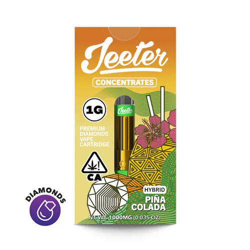 Pina Colada Premium Diamonds Vape Cartridge | 1g-active