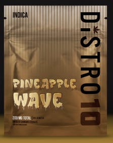 Product: Distro 10 | Gummies - Pineapple Wave - 200mg