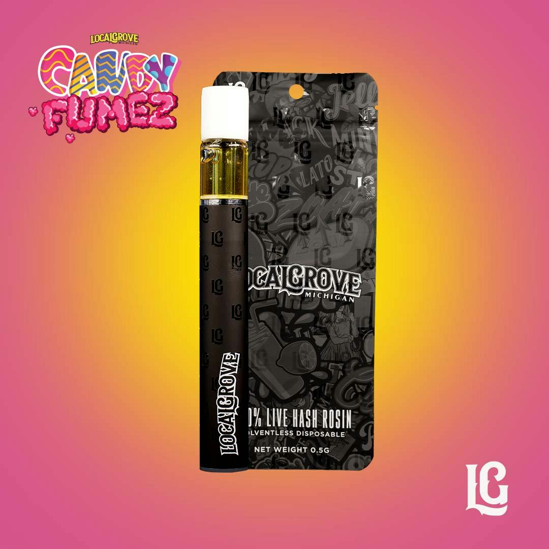 Local Grove - Hash Rosin Disposable Vape - - **CANDY FUMEZ** (2/$60)