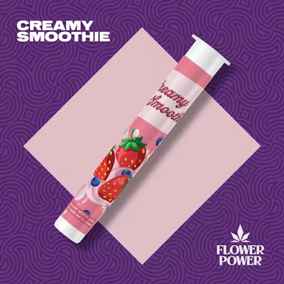 Flower Power - 1g Preroll - Creamy Smoothie