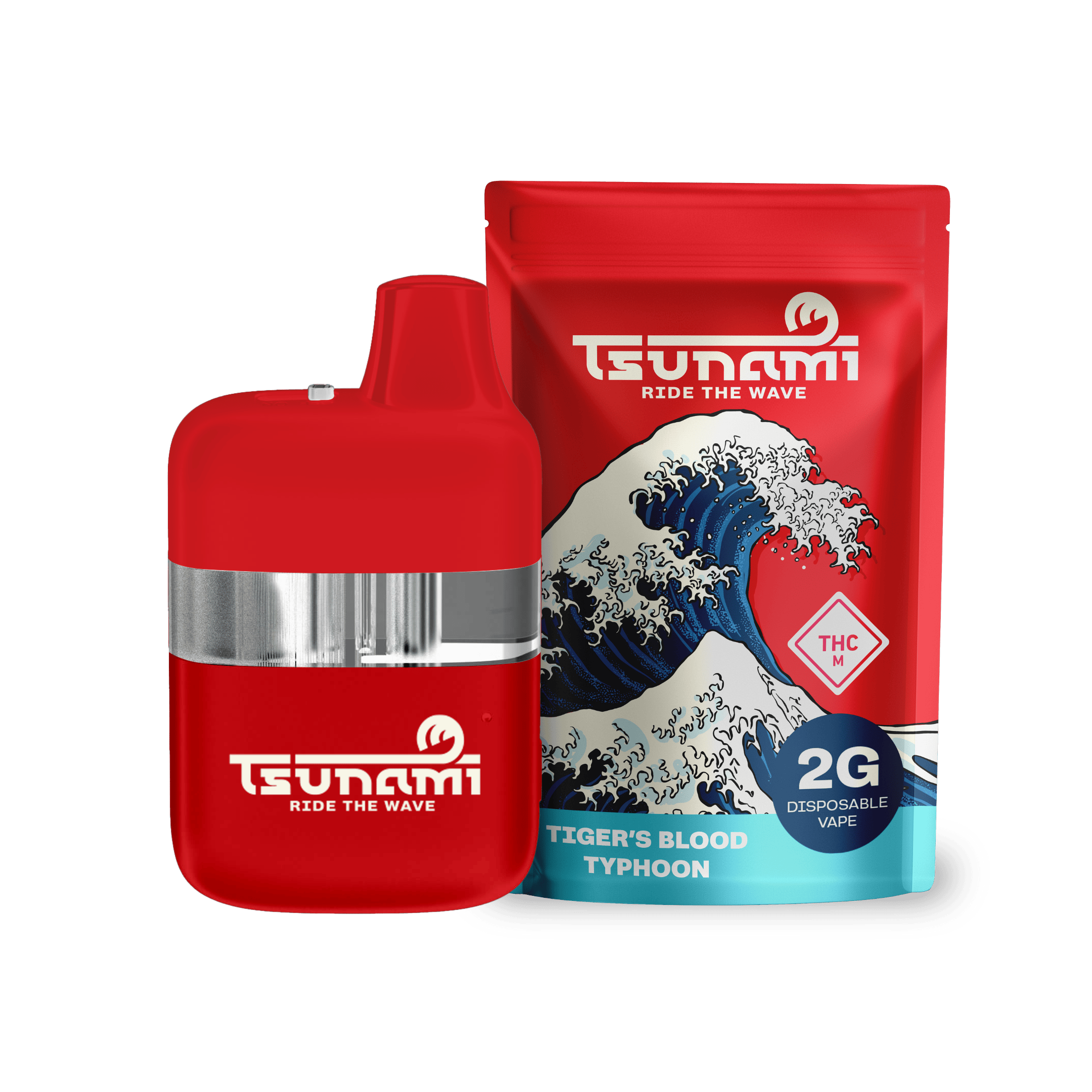 Tsunami | All-in-One Vape | Black Cherry Banzai 2g | Flora Farms Springfield