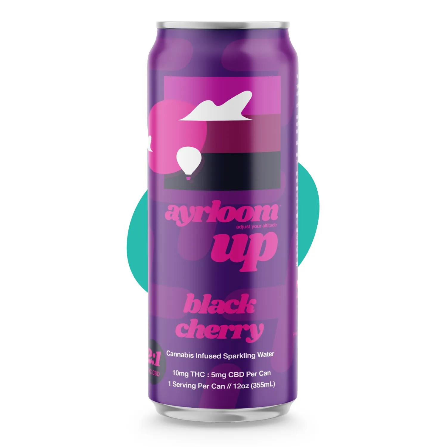 image of Black Cherry 2:1 | 10mg Seltzer