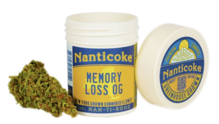 Nanticoke- 3.5g Flower Jar- Memory Loss OG